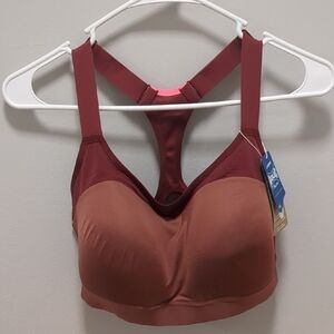 NWT Brooks Dare Racerback Run Sports Running Bra In Terracotta - Size 34E